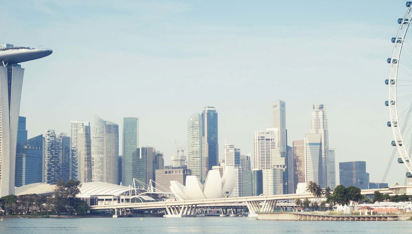 Billet pour la Singapore Flyer