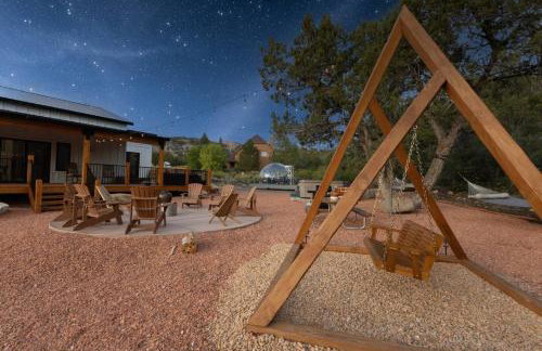 Sky Dome Hot Tub Climbing Wall Hammock Tents EV - Photo 39