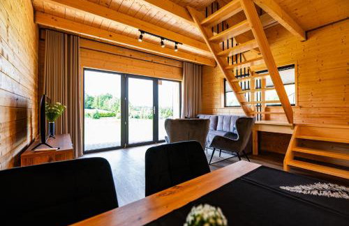 Przystanek Kistówko komfortowe domki z jacuzzi, staw wędkarski, kominek, las, przestrzeń - Foto 77