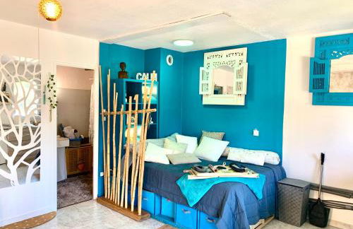 Luxurious Studio in Cannes 450m from sea with Terrace and Air Conditioning and private Parking - Foto 2