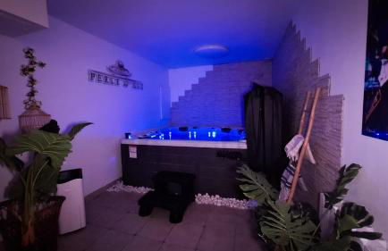 Perle d'eau-Love Room-Jacuzzi-Sauna-Proche Montbéliard et Belfort - Foto 68