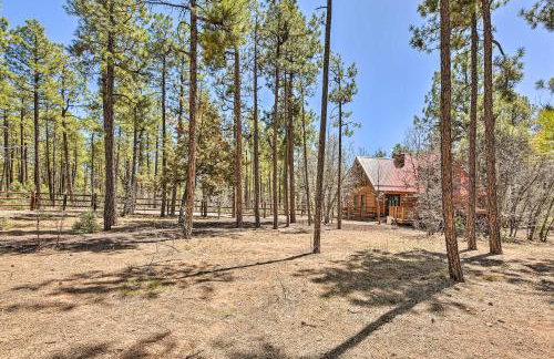2-Acre Cabin in Pinetop-Lakeside with Fenced Yard - Foto 42