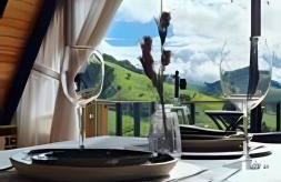 Cabaña Triángulo del Sol | Vista a las montañas | Hidromasaje | Aire - Foto 10