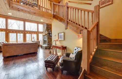 Game Room, Deck and Views Idyllic Slaty Fork Cabin - Foto 16