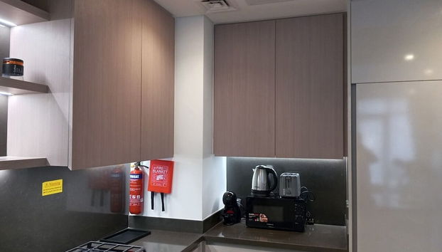 Luxury 1BR in Peninsula Five by Bespoke - Foto 5, Cocina privada