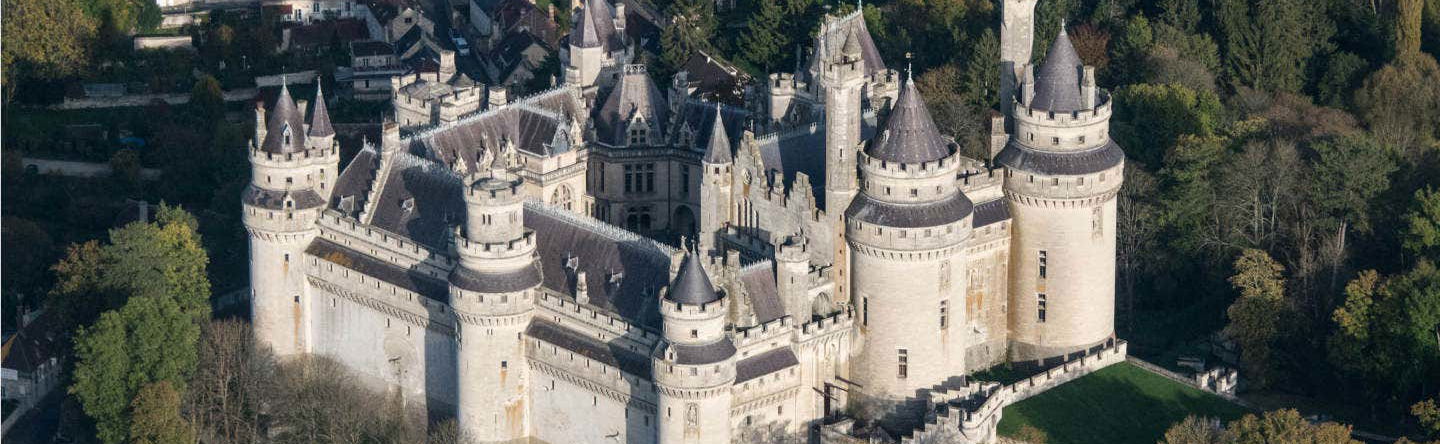 Ingresso do castelo de Pierrefonds