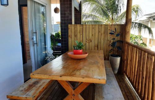 Chalé Beira-Mar com Piscina Privativa e Varanda em Barra do Jacuípe - Foto 7