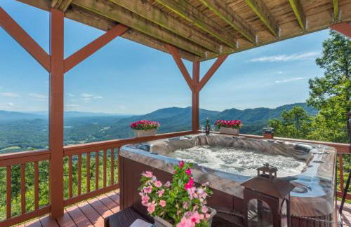 Above the Clouds Log Cabin, Hot Tub & Views! - Photo 4
