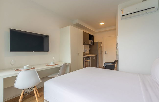 Setin Downtown Praca da Sé by Viva - Prédio completo com piscina perto de estação de metrô no Centro de São Paulo - Foto 14