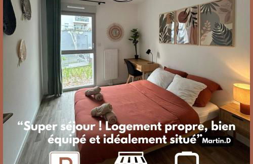 T3 Moderne - Proche tram - Parking privé - Foto 1