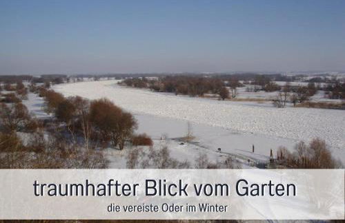 Ferienhaus Lebuser Land für bis zu 4 Personen mit 1300 qm Garten und Privatsauna, grandiosen Blick über die Oder, sonntags late check out bis 18 Uhr inklusive - Photo 66