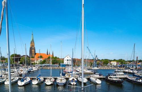 Hausboot Glücksmomente mit Dachterrasse in Schleswig am Ostseefjord Schlei - Foto 18