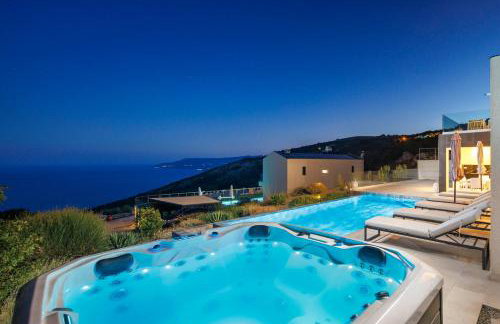 Villa Aristea with sea view, jacuzzi and infinity pool - Foto 71