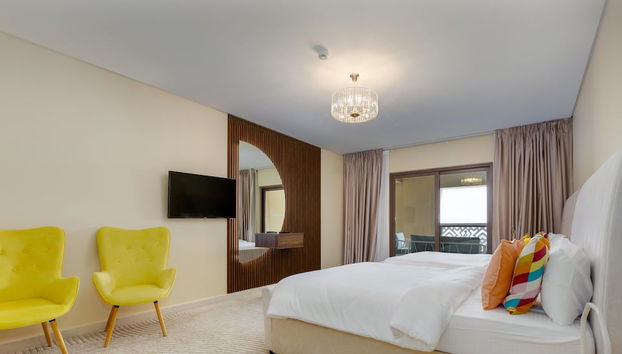 Massive 2 Bedroom with Palm View Balqis - Foto 2, Habitación