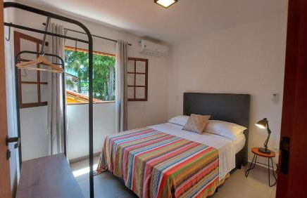 Algodão - Novo Flat com Piscina, 50mts da praia, churrasqueira privativa, ar con, wi-fi, netflix, garagem - Foto 24