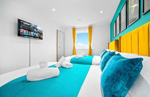 Spacious 2 Bed Apt B'ham CC with parking Sleeps 7 - Foto 19