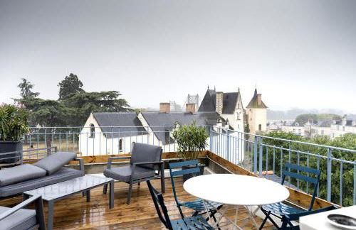 grand gîte terrasse vue Loire et château d'Ancenis - Foto 15