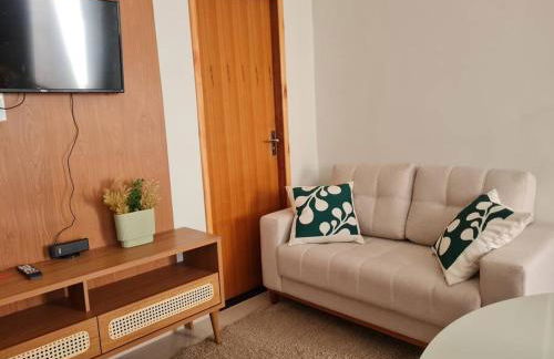 Apt B com ar tv smart e garagem - Foto 1