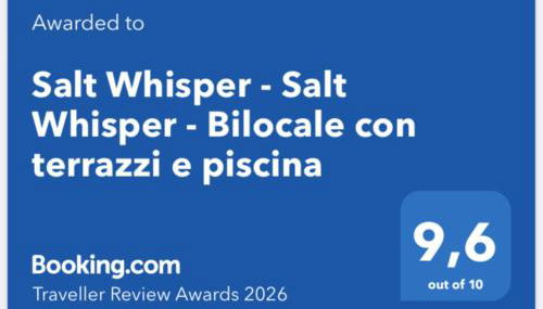 Salt Whisper - Salt Whisper - Bilocale con terrazzi e piscina - Foto 2