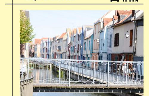 Dewailly, 2 chambres, 3 lits, élégant, 700m centre ville - Foto 17