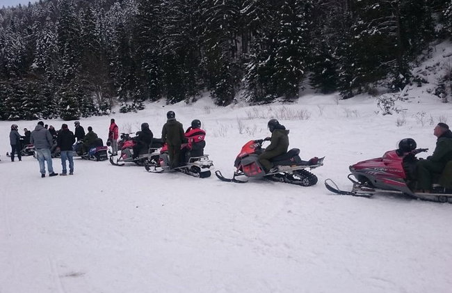 Passeio SnowMobiles em montanhas dos Cárpatos - Foto 6