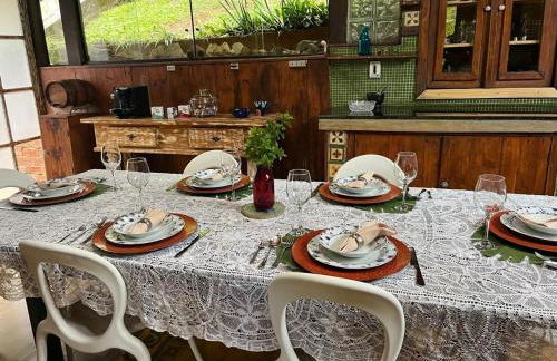 Casa Francesa da Mata com Piscina no Retiro do Chalé Inhotim - Foto 32