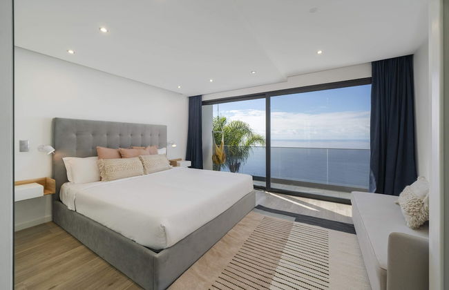 With Pool and Superb sea View - Villa Candelária - Foto 21