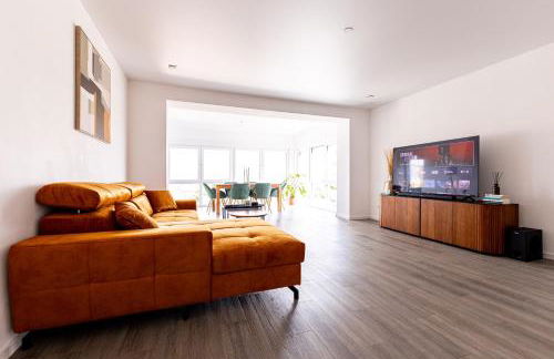 Design Apartment zentral für 6 in Andernach: Ausblick, WiFi, Küche - Foto 29