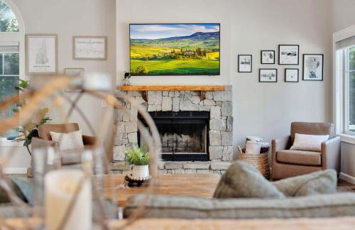 Mitten Pines Cabin Hot Tub Fire Pit - Foto 19