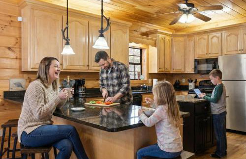 Cozy Cabin Game Room Fire Pit Grill Spa - Foto 16