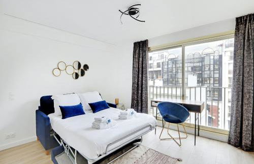 Nice Studio Boulevard Flandrin Rue de la pompe- BAIL MOBILITY - Foto 3