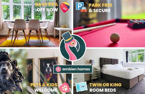 BIG 7xGuest House 3xVan Locked CarPort Garden Leeds & Bradford - Foto 21