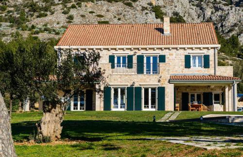 Elegant Brac Villa 4 Bedrooms Villa Shoreline Serenity Stunning Sea Views - Foto 16