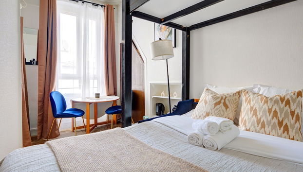 Cozy Studio for 2 in Le Marais - Foto 5, Habitación