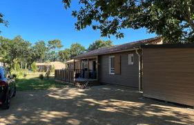 Chalet la landaise en bord du lac de Peyre à Labouheyre - Foto 1