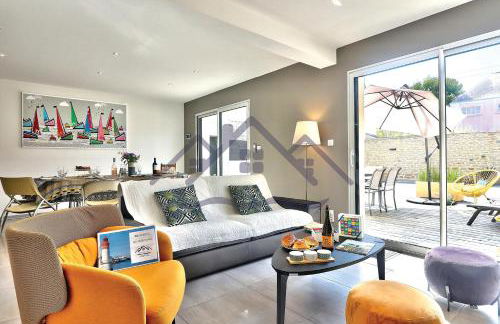 LocaLise - M7 - La grande Ty Awenig au Guilvinec - A quelques pas des plages, du marché, du centre et du port du Guilvinec - Wifi inclus - Draps inclus - Foto 6