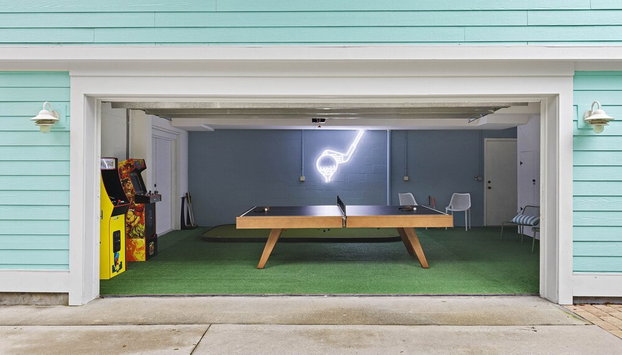 Haven Grove Beach Bungalow w Hot Tub Game Room Blocks From the Water - Foto 5, Habitación