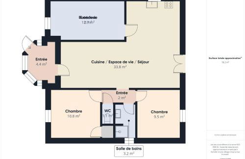 300 m de la plage, jardin, maison pour 5 - Foto 20