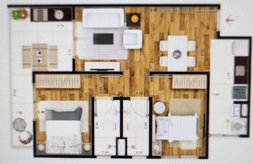 Apto. a 40m da praia - Itanhaém. - Foto 32