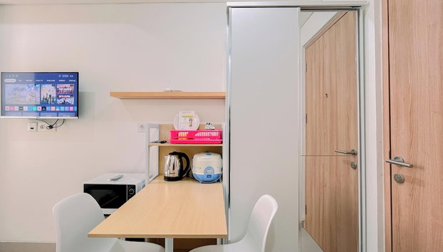 Warm Studio (No Kitchen) Apartment Bandaraya - Tallasa City Makassar - Foto 5, Comedor