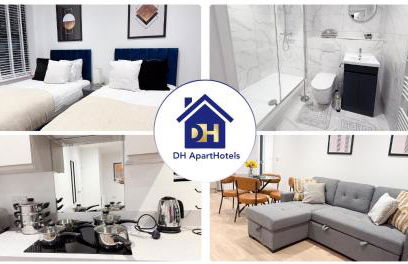 Spacious Modern 1 Bed Apartments in St Neots - Perfect for Contractors & Professionals - Free Parking - WiFi - Fully Equipped Kitchen - Smart TV Ideal for Work Stays and Long Projects - Foto 67