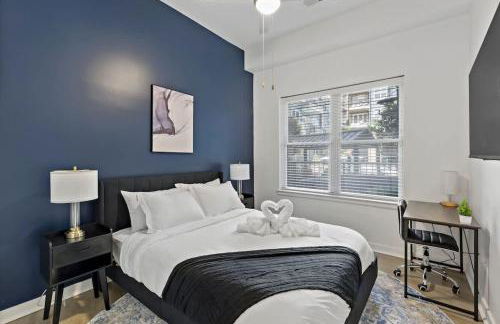 Spacious 2BD - 5 Min DT, Gym, Parking, W-D - Sleep 12 - Foto 21