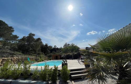 Paisible villa avec piscine proche du Pic Saint-Loup - Foto 6