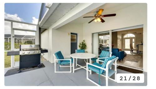 Spacious 3 bedroom pool home with lake view - Foto 4