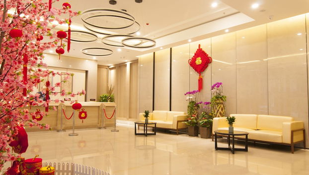 Sala de estar do lobby