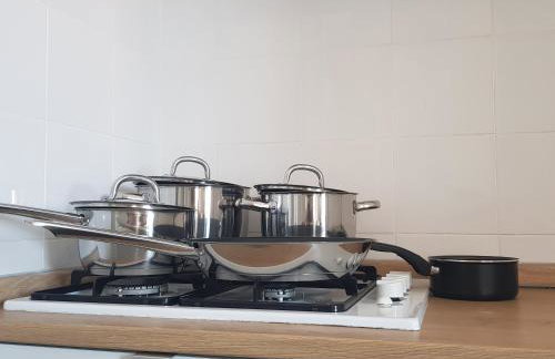 Marotta, 50 mt dal mare, Aria condizionata, Wi-Fi gratuita, 2 camere, 6 letti, - Foto 26