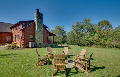 Cozy Log Cabin Getaway with Fire Pit and 3 Acres! - Photo 31