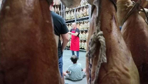 Séchoir à jambons à Bronchales