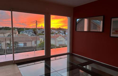 Vue Mer 2 pas des plages 10 pers 4 chambres Villa KER LOT PLAGE - Foto 3