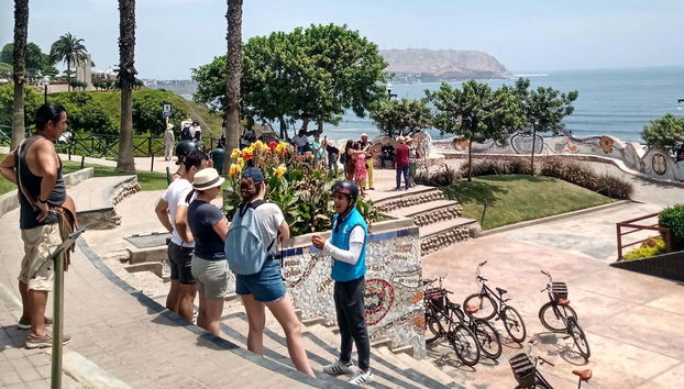 Balade à vélo au malecón de Miraflores